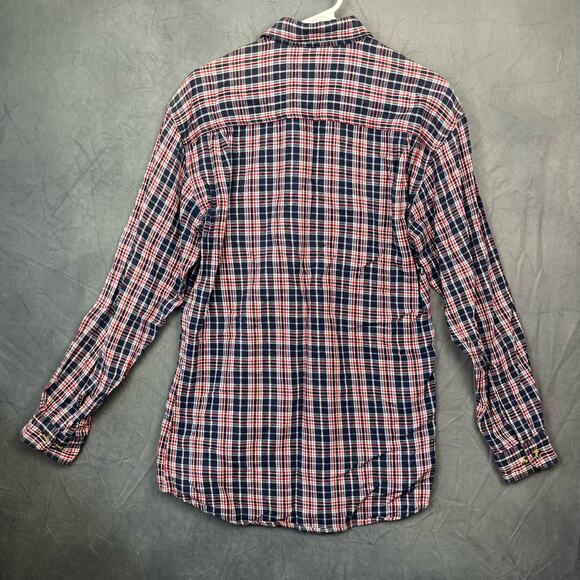 Dakota Brand Plaid Shirt Small Y2K Button Down Long Sleeve Chore Hunting Fishing - Picture 5 of 5